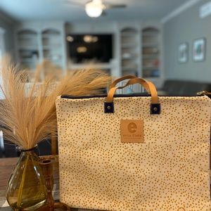 Erin Flett | Gold Dots | Folder or Laptop Bag | New - without tags